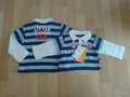 Baby-shirts-licht-donker-blauw